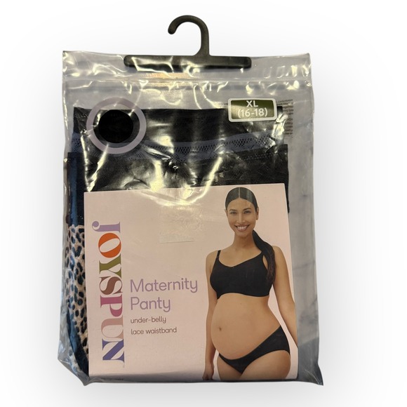 Joyspun Women's Maternity Under the Belly Underwear, 3-Pack, XXL (20)‎ Brand New - Picture 1 of 3